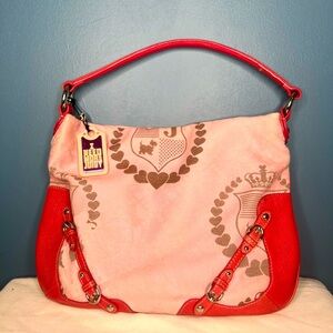 Vintage Pink Juicy Couture Purse Handbag Satchel Bag Y2K